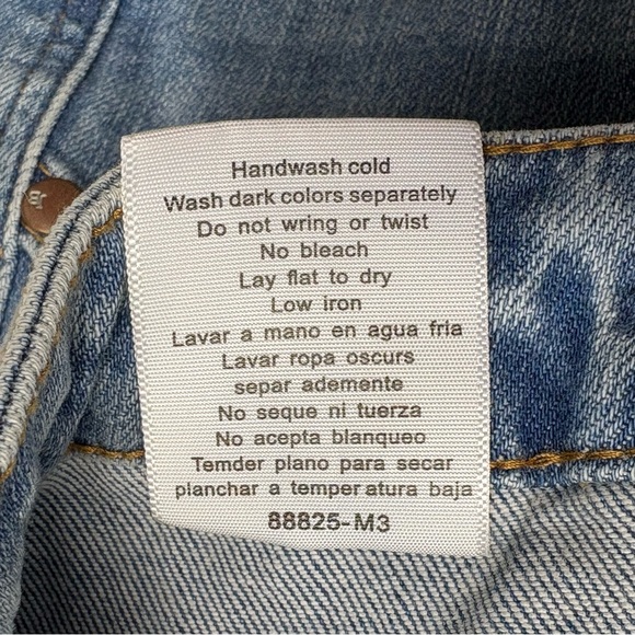 Judy Blue Jeans 7/28 High Waist Patch Pocket & Destroy Boyfriend Denim 88825 - Picture 16 of 16